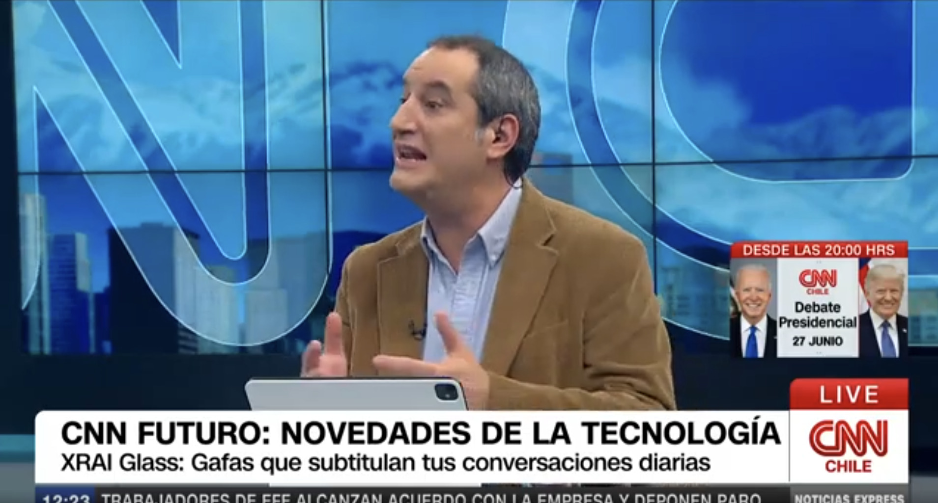  cnn sobre lentes con realidad aumentada android y nvidia en chile